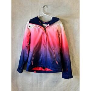 Roxy Dry flight Women’s Ski Coat with faux fur hood Small